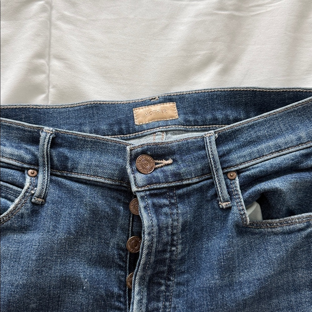 MOTHER Denim The Stunner Chew in Off Duty Size 27 - Picture 8 of 11